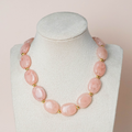 Collar ovalos melón