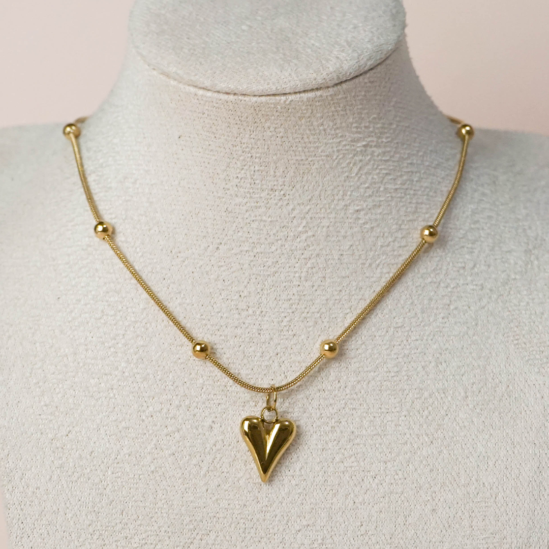 Collar corazón