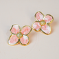 Aretes Diana coral