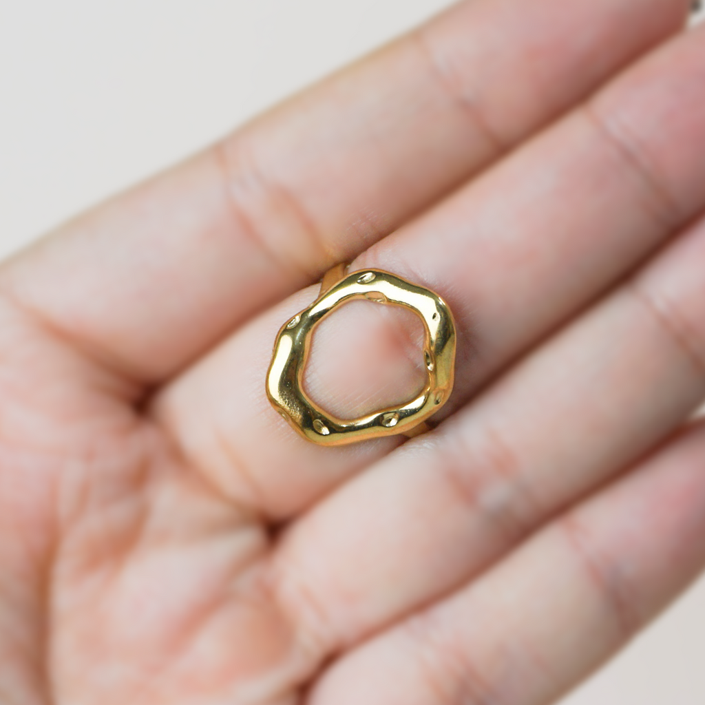 Anillo Turín dorado