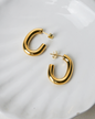 Aretes Keira Dorados