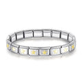 Pulsera italiana estrellas