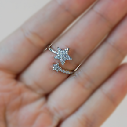 Anillo estrella fugaz