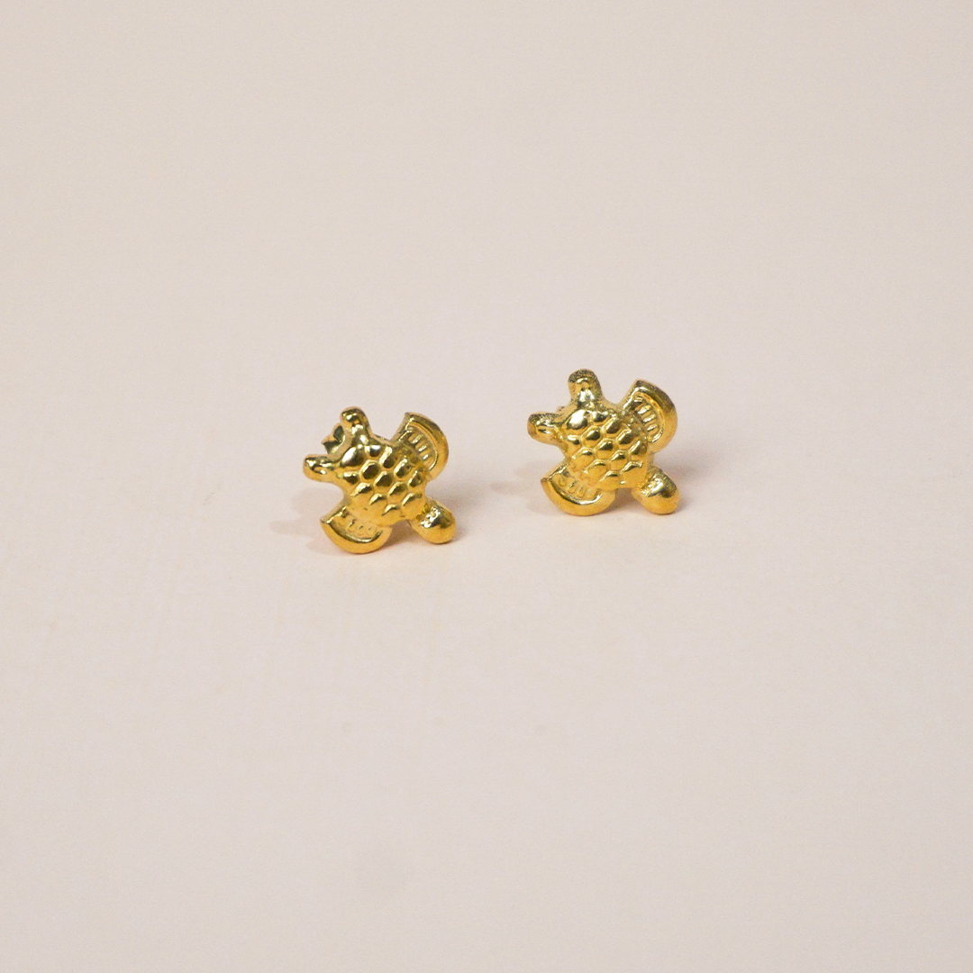 Aretes mini tortugas