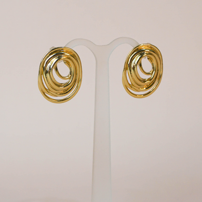 Aretes Renata Dorados