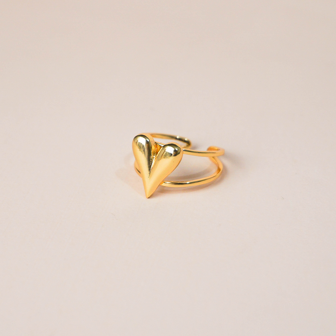 Anillo corazón