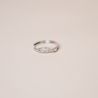 Anillo onda y brillos