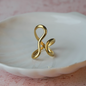 Anillo Celia dorado