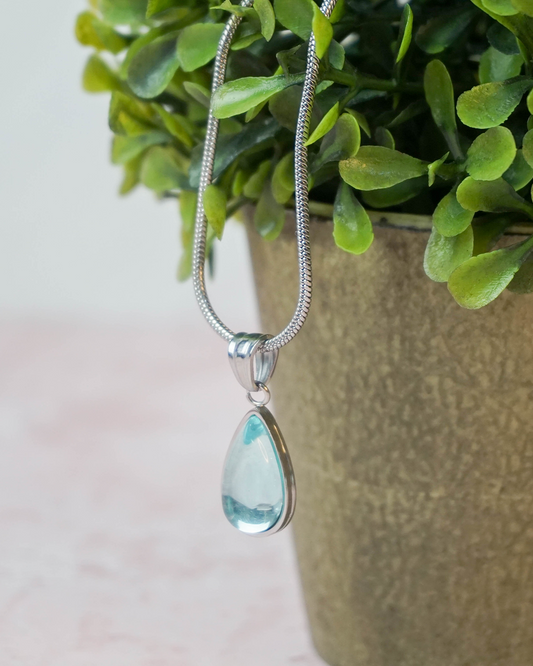 Collar gota de agua