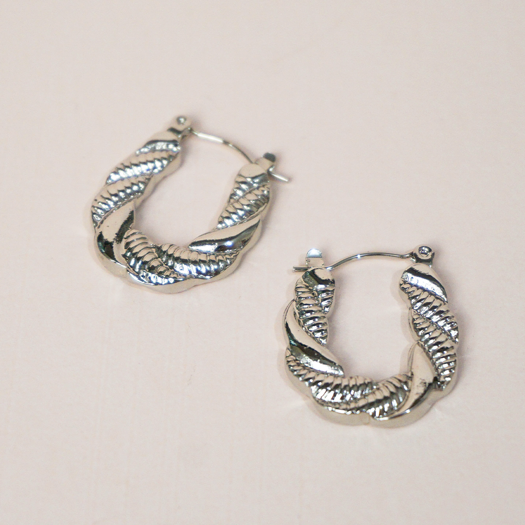 Aretes Valentina plata