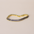 Pulsera baguettes lila