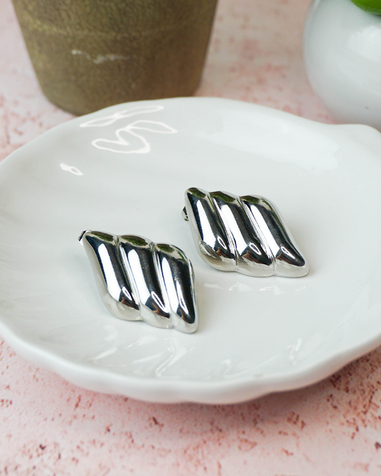 Aretes Carmina Plateados