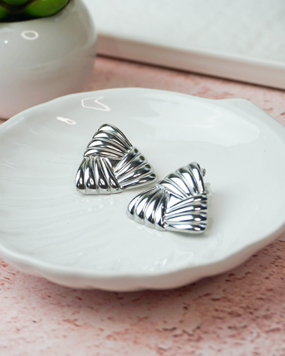 Aretes Abigail Plateados