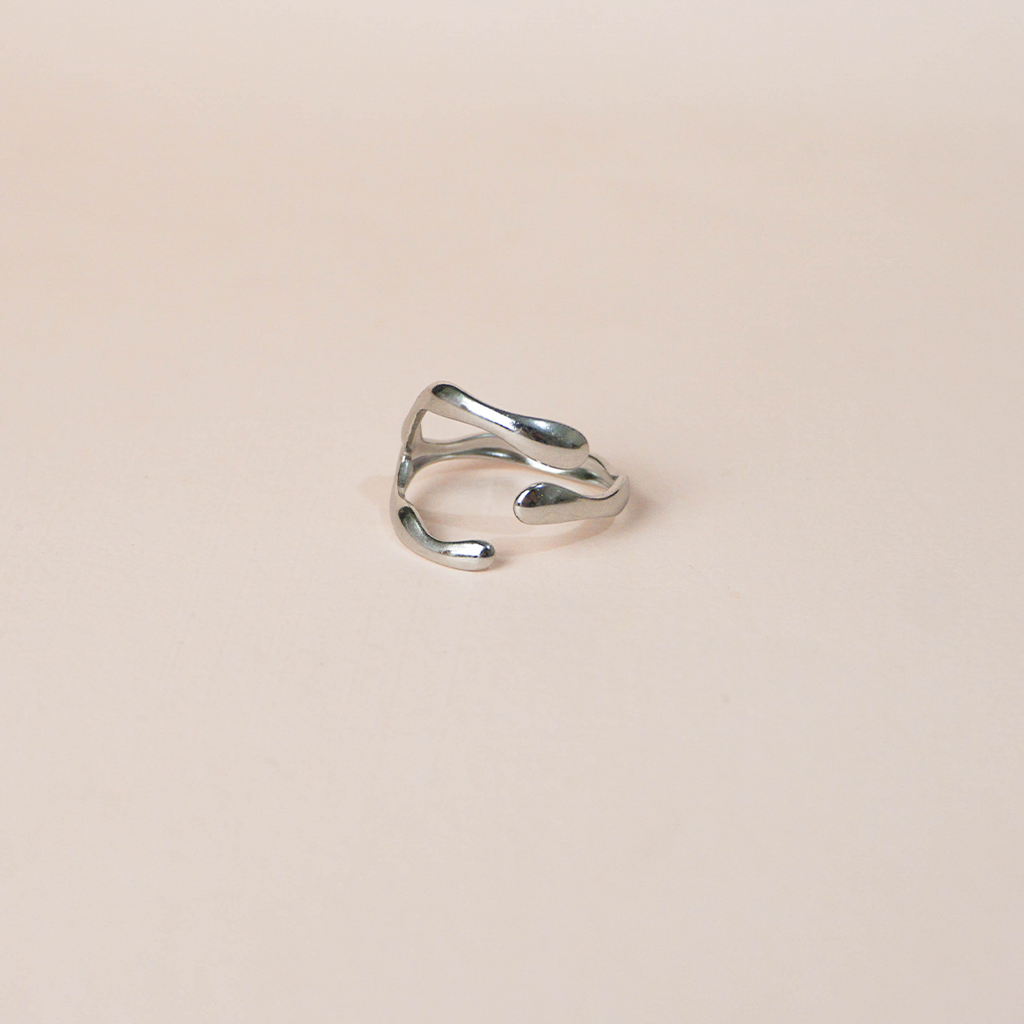 Anillo Jelena plateado
