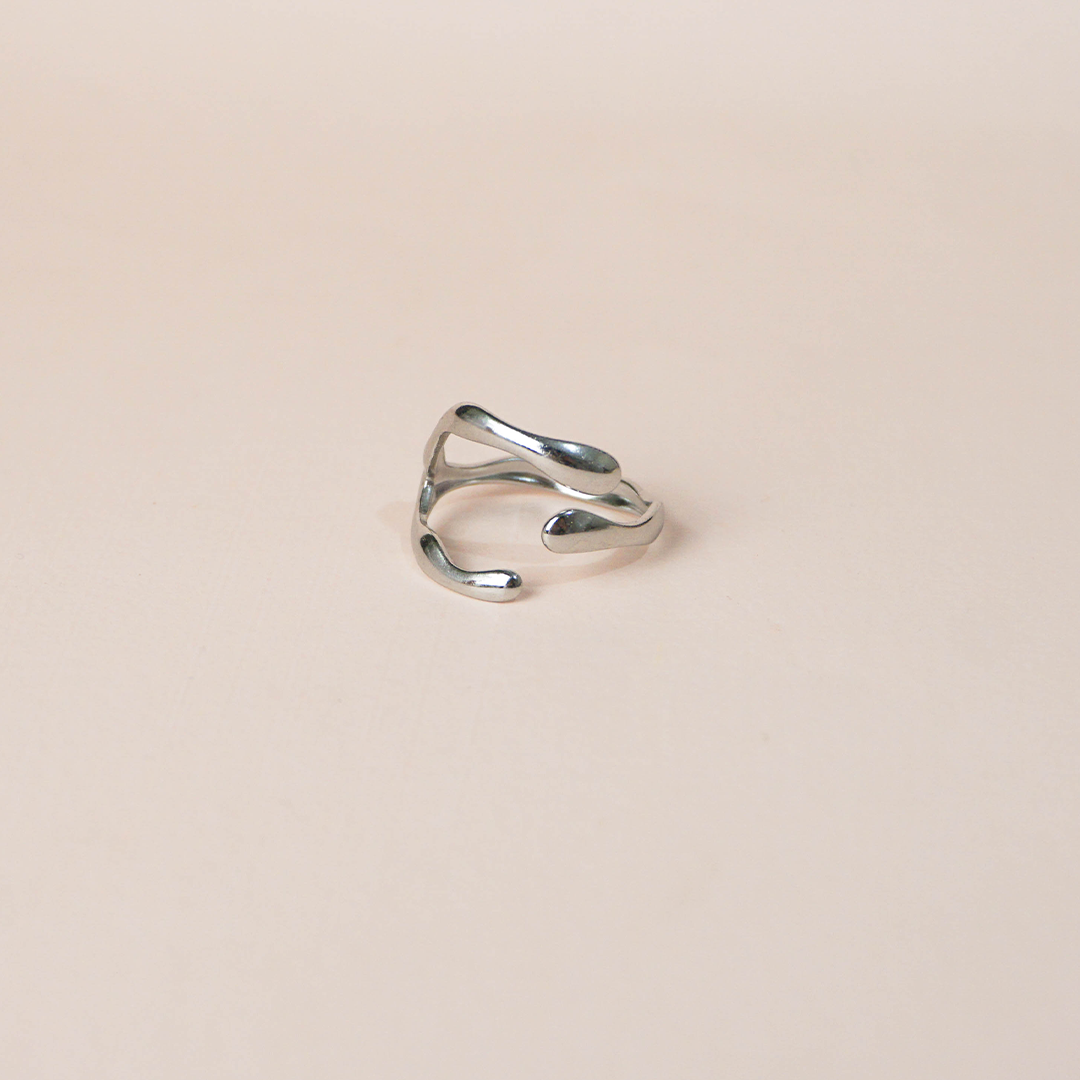 Anillo Jelena plateado