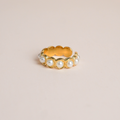 Anillo perlitas