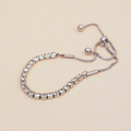 Pulsera tenis plata