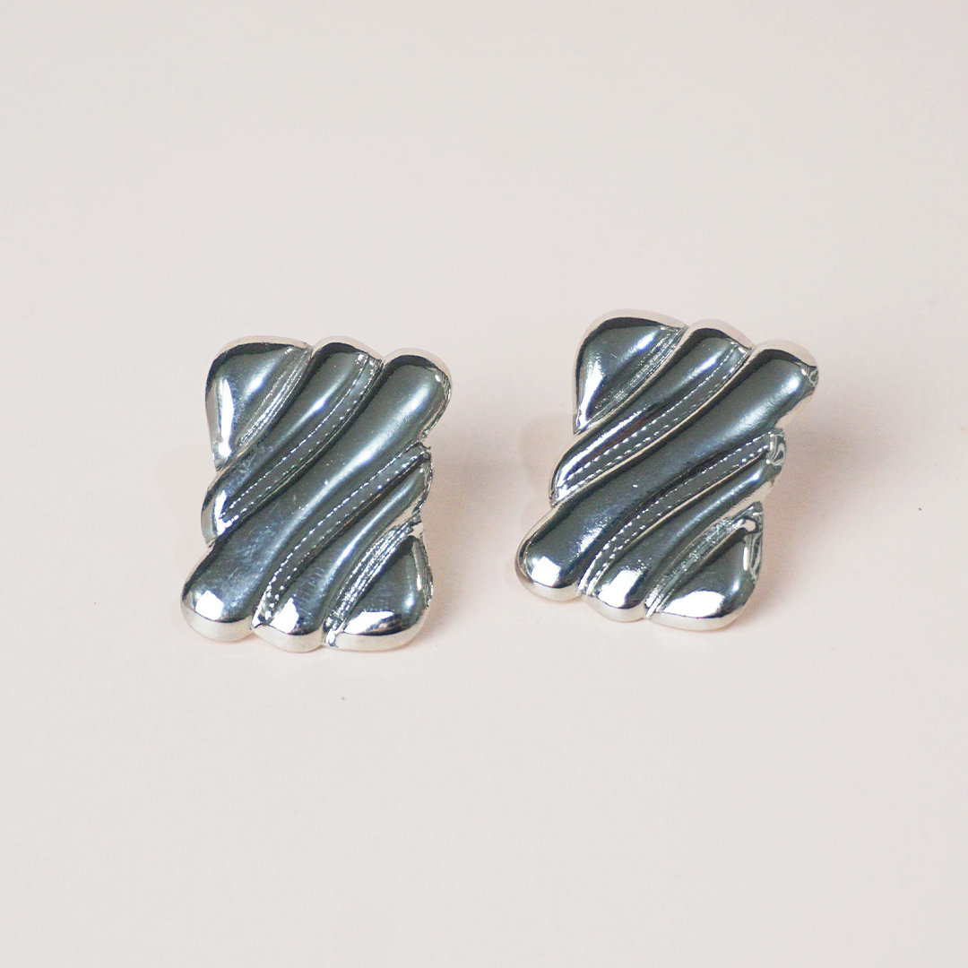 Aretes Cailin plata