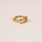 Anillo clavo dorado
