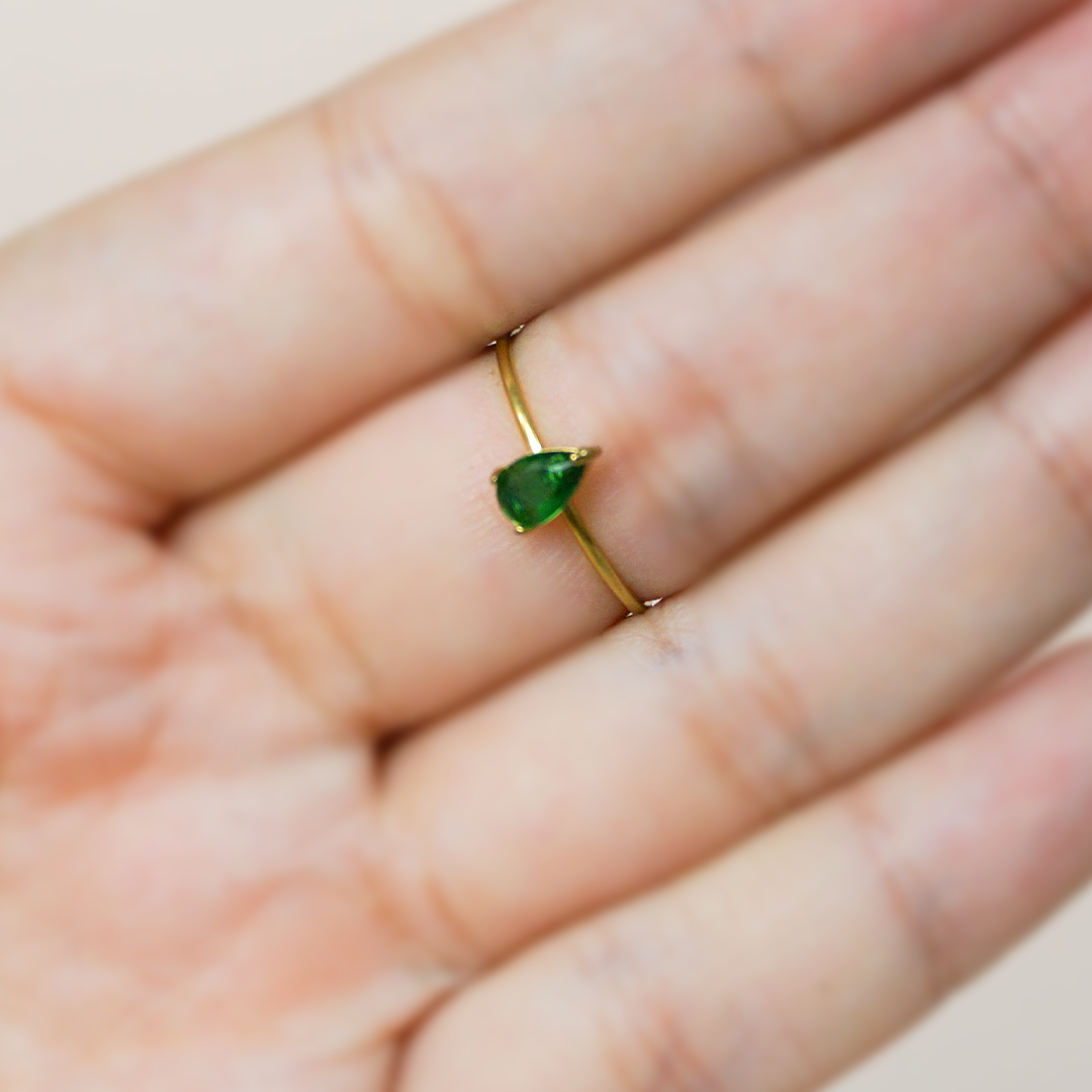 Anillo Hailey verde