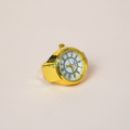 Anillo reloj redondo