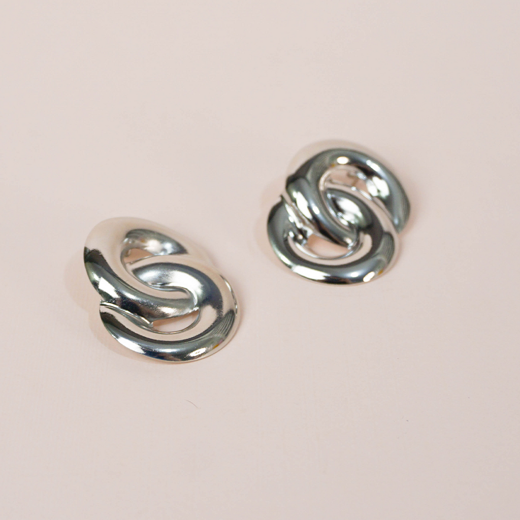 Aretes Aisha Plateados