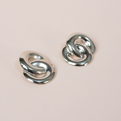 Aretes Aisha Plateados