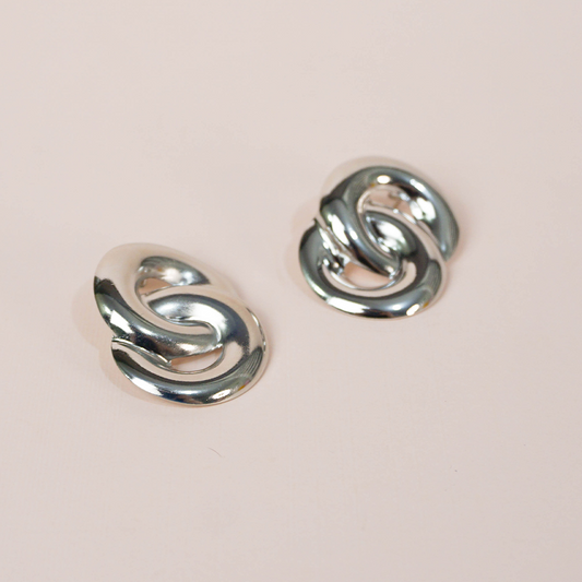 Aretes Aisha Plateados
