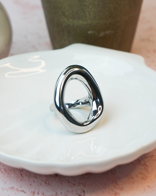 Anillo Babette XL plata