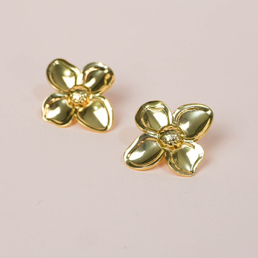 Aretes Diana dorados