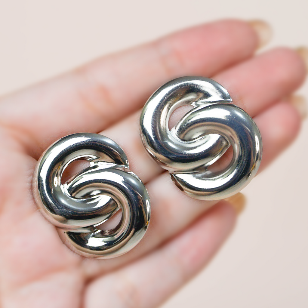 Aretes Aisha Plateados