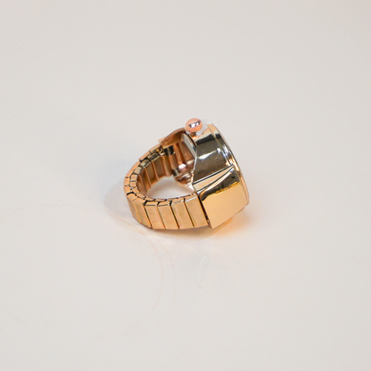 Anillo reloj rosegold