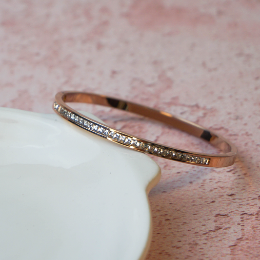 Pulsera brillante rosegold