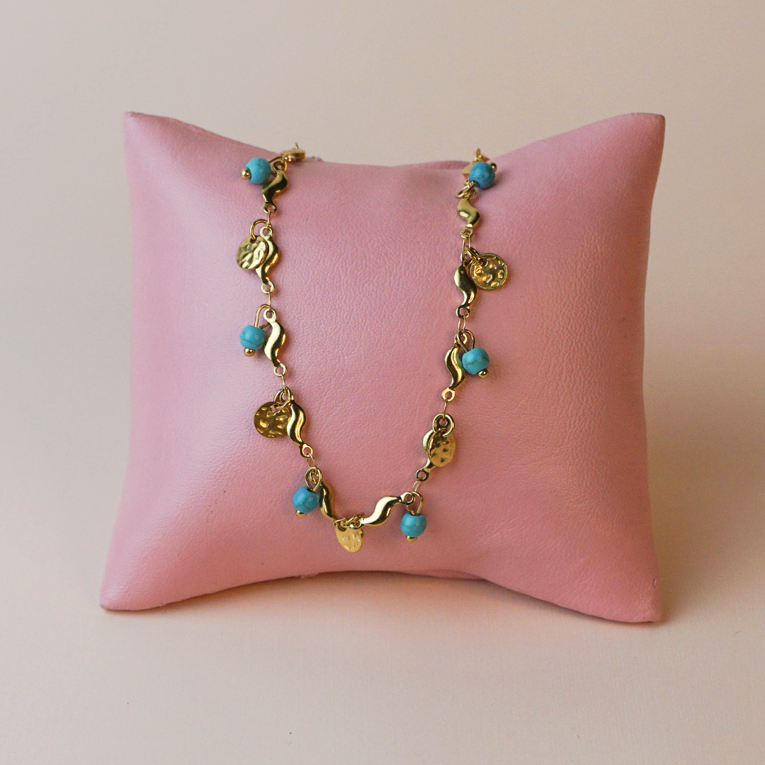 Collar turquesas