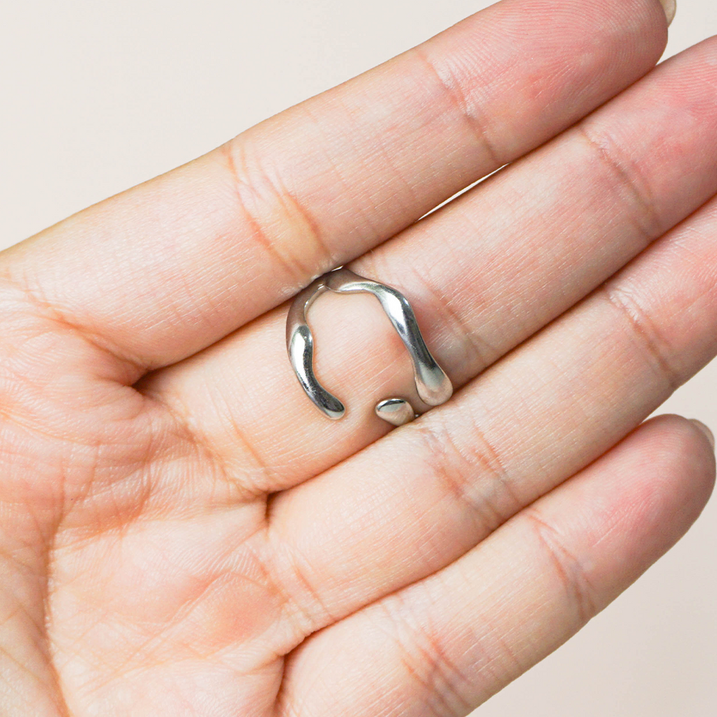 Anillo Jelena plateado