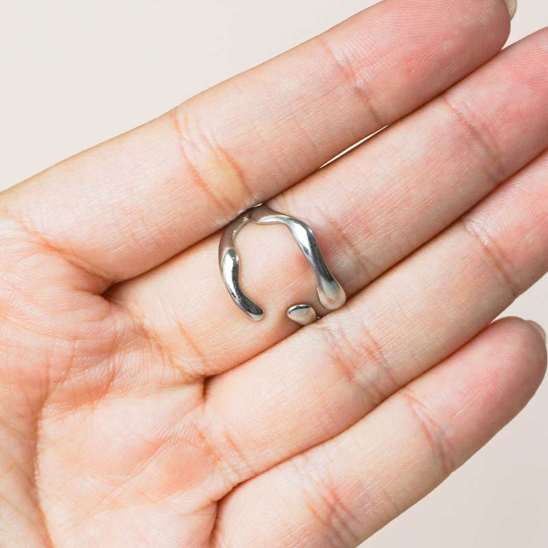 Anillo Jelena plateado