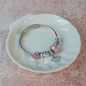 Pulsera charms corazón
