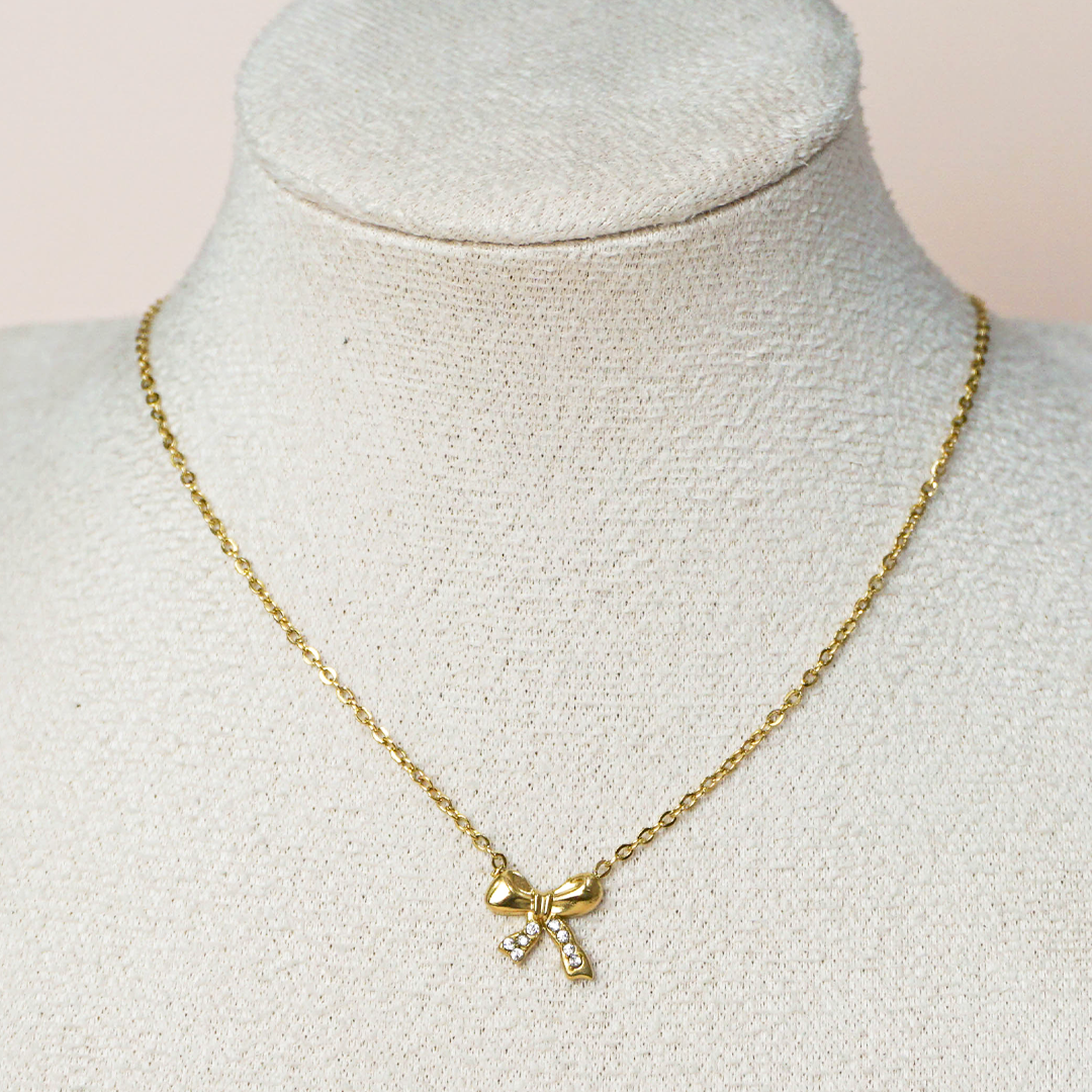Collar moño mini