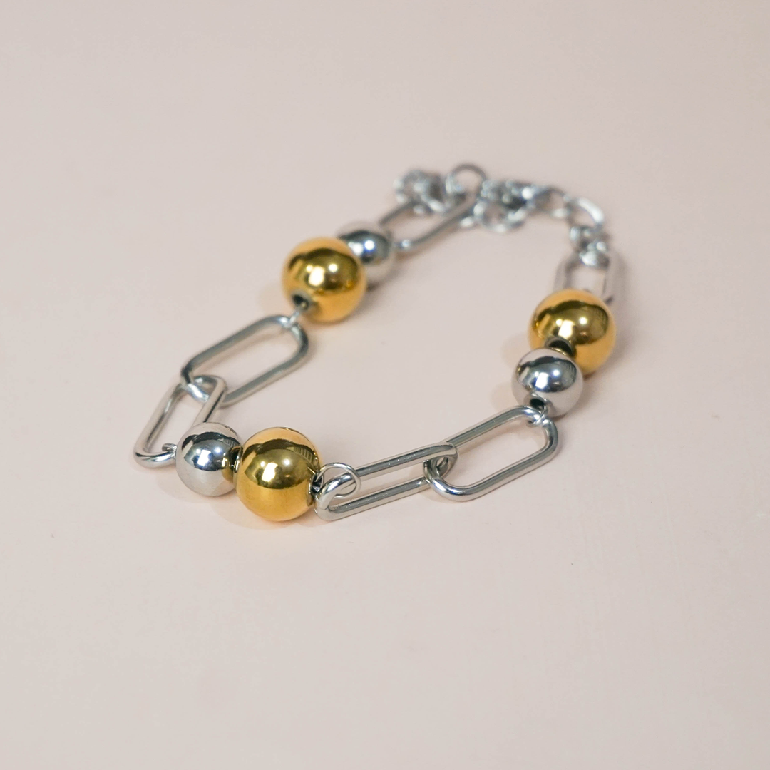 Pulsera bicolor