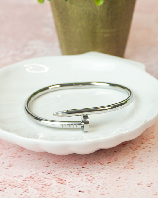 Pulsera Damira plateada