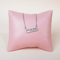Collar Mariel plateado