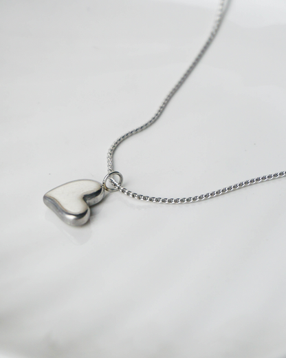 Collar Yannel Plateado