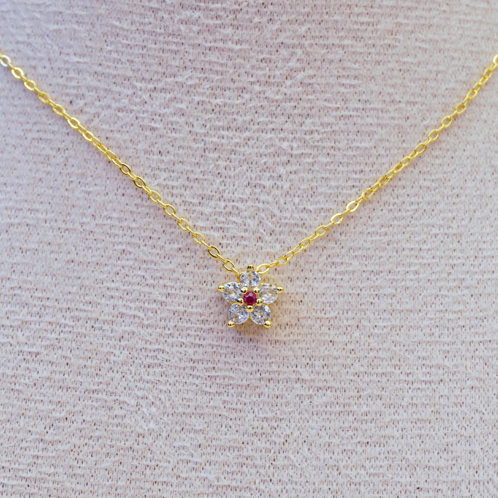 Collar florecita