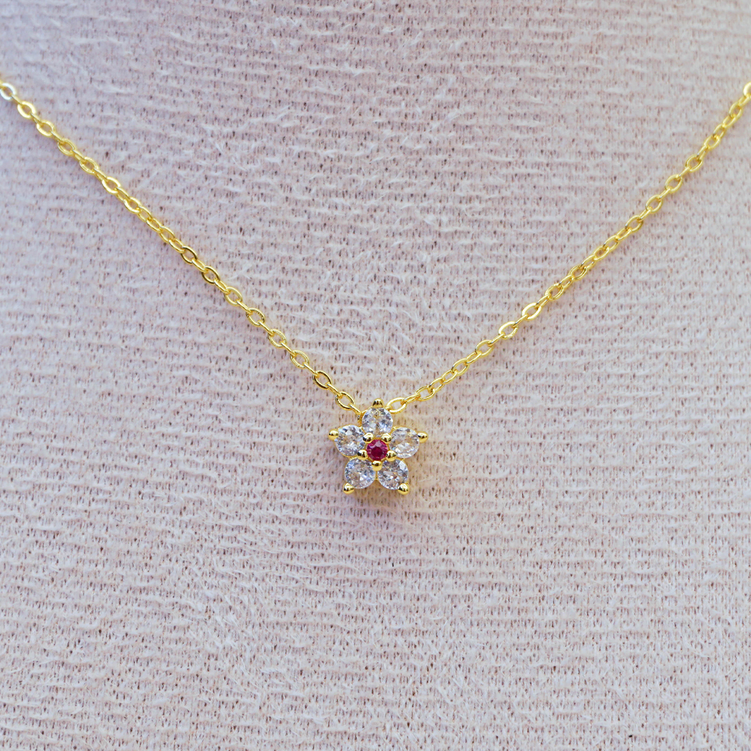 Collar florecita