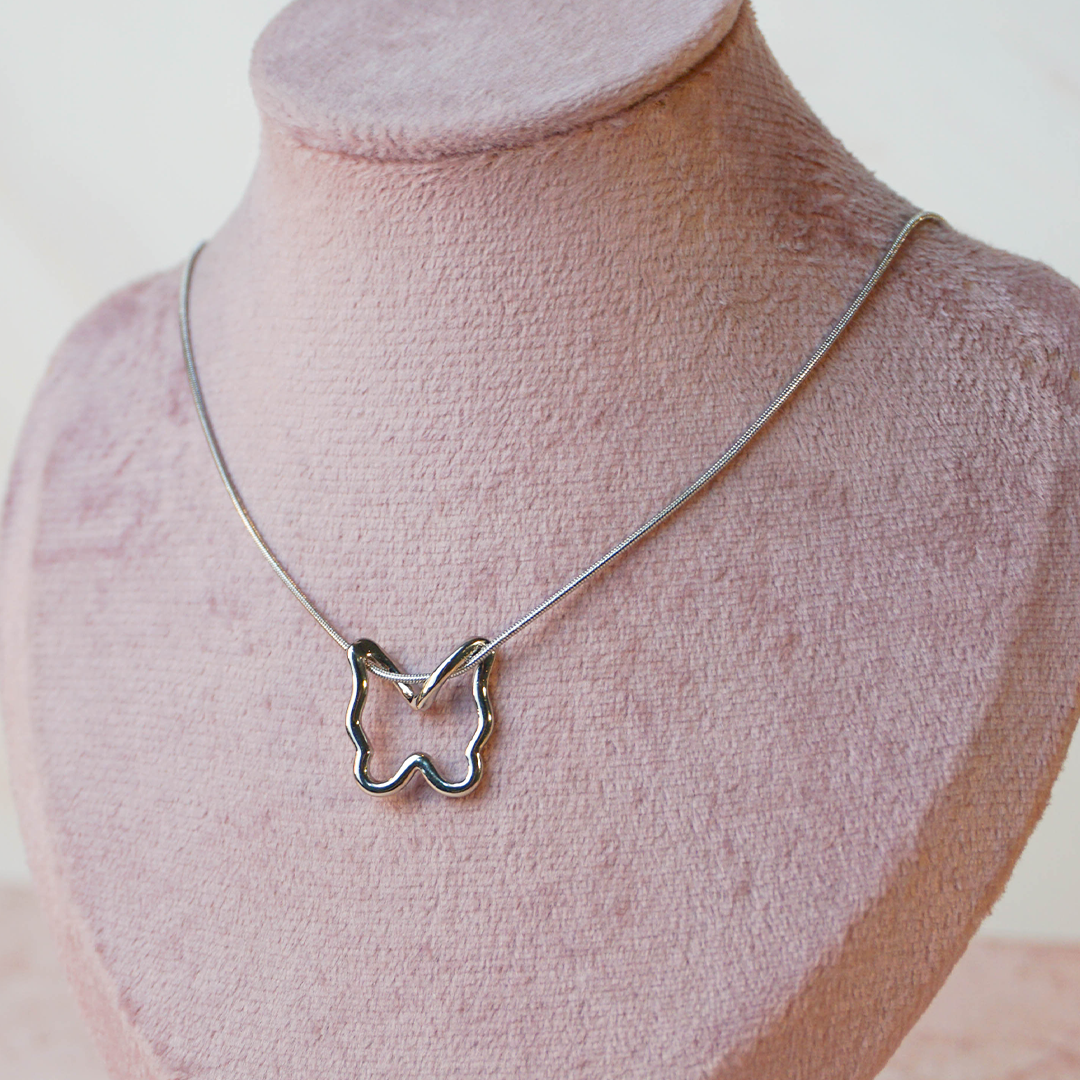 Contorno Mariposa plata