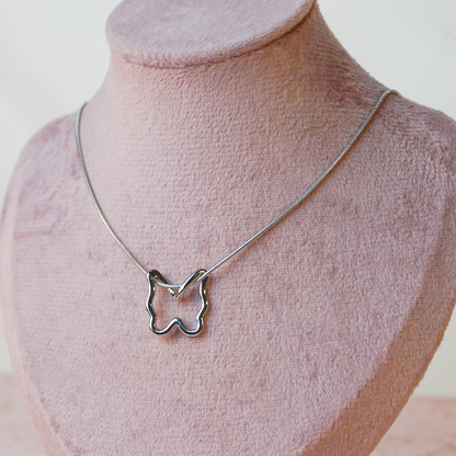 Contorno Mariposa plata