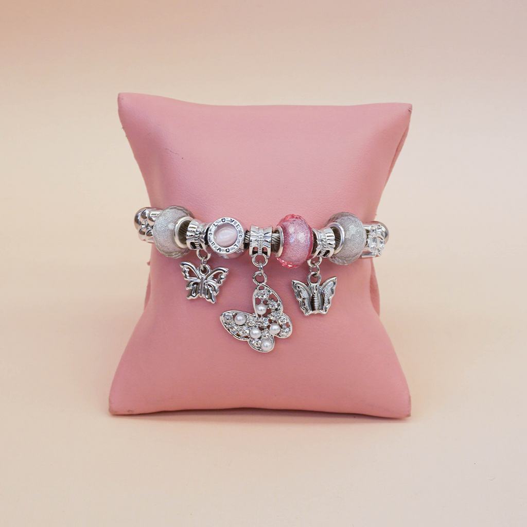 Pulsera charms mariposas
