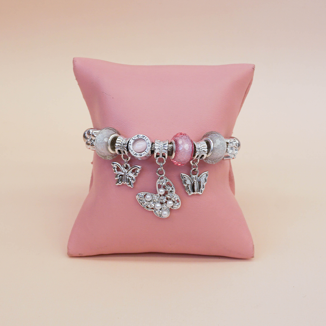Pulsera charms mariposas