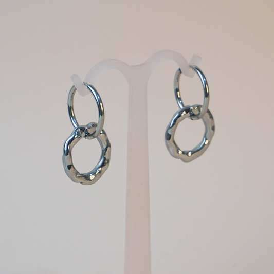 Aretes aro desmontables