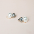 Aretes Perla plata